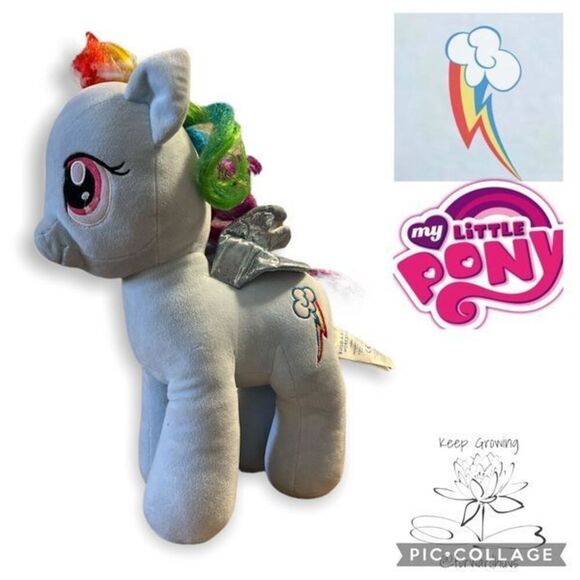 My Little Pony Build a Bear Rainbow Dash - Picture 1 of 8